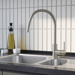 Смеситель для кухни 35к IDDIS K36BNJ0i05 Китчен 360 (Kitchen 360) гибкий силиконовый излив, САТИН