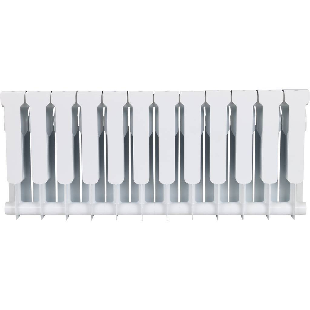 ROMMER Profi BM 350 (BI350-80-80-130) 12 секций радиатор биметаллический (RAL9016)