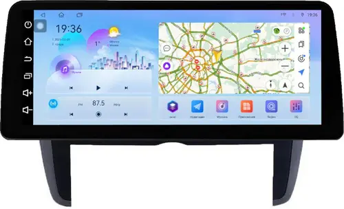 Магнитола для Toyota Allion, Premio T260 2007-2021 - FarCar S500-TS18 монитор 12.3" 2K QLED на Android 14, Быстрая, CarPlay, 4G SIM-слот