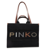 Сумка-шопер SHOPPER DENIM RICAMO LOGO Pinko - черный(101964 A17T)