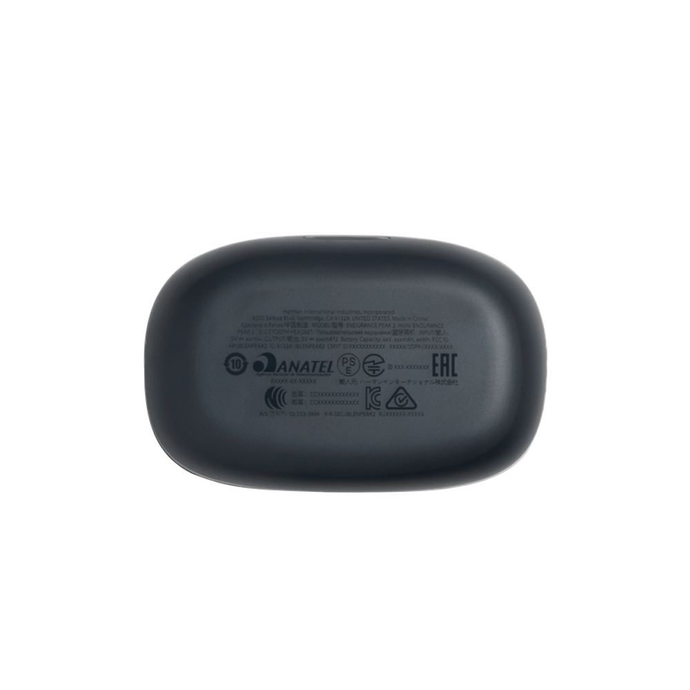 Спортивные беспроводные наушники JBL Endurance Peak II Blue - 7