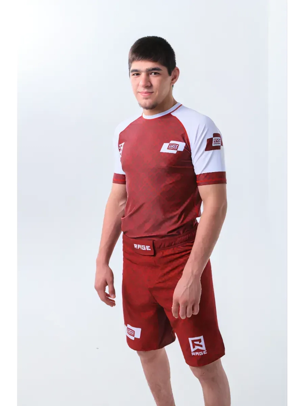 Шорты Rage MMA Union красный
