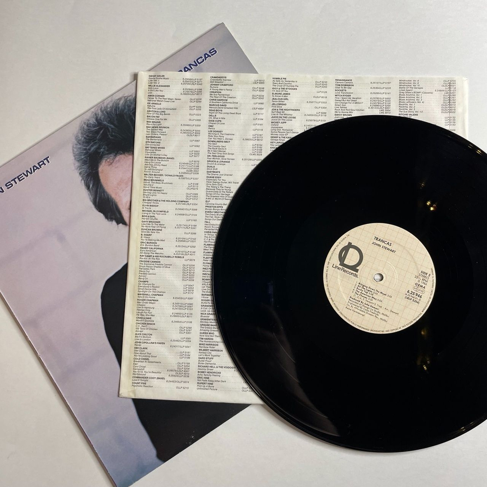 Винтажная виниловая пластинка LP John Stewart Trancas (Germany 1984)