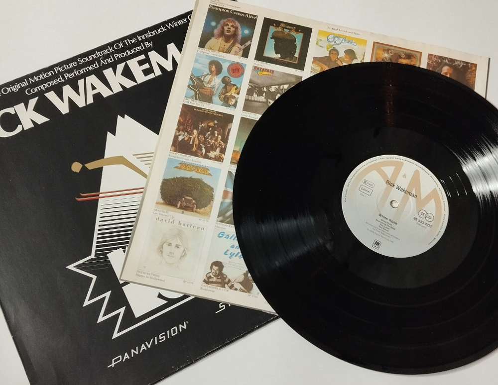 Винтажная виниловая пластинка LP Rick Wakeman White Rock (Germany 1976)