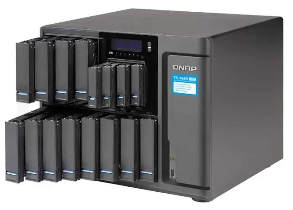 Сетевой RAID-накопитель QNAP  TS-1685-D1531-16G
