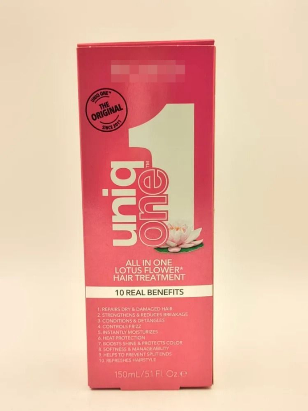 Спрей для волос несмываемый UniqOne 10 в 1 (восстановление, питание, термозащита, увлажнение), аромат лотоса, 150 мл (Испания)
