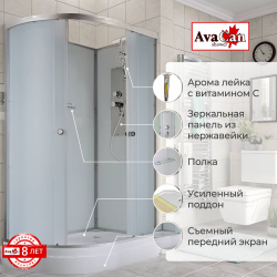 Душевая кабина AvaCan (АваКан) D2012R N без крыши