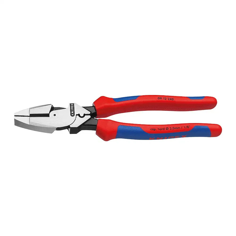 Плоскогубцы электромонтера черненые 240 мм Knipex 09 12 240