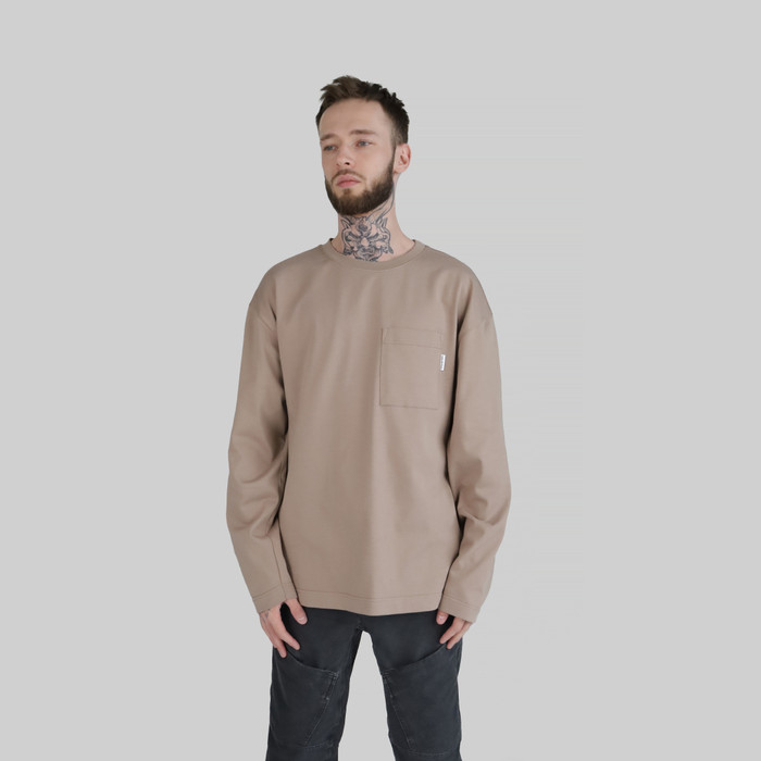 Лонгслив мужской Sailor Paul Heavy Weight Pocket артикул:65 - купить в магазине Дайс