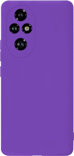 Мягкий Soft Touch чехол из силикона для HONOR 200 PRO с бархатной подкладкой