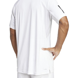 Мужская теннисная футболка Adidas Club Tennis Climacool 3-Stripes - белый