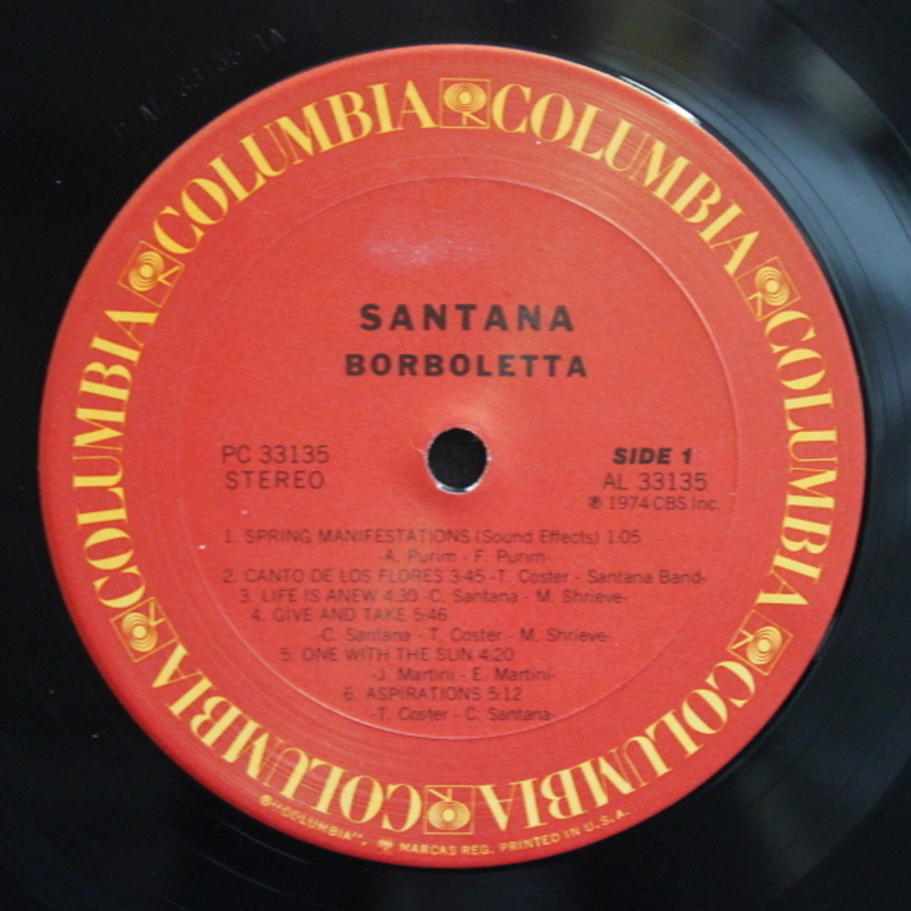 Santana / Borboletta (LP)