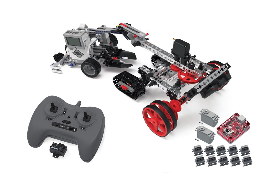 Комплект TETRIX® Prime с LEGO Education MINDSTORMS EV3 45883_45544 Комплект TETRIX® Prime с LEGO Education MINDSTORMS EV3 45883_45544