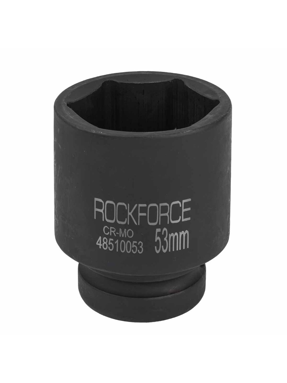 Головка ударная глубокая 1'', 53мм (6гр) RockForce RF-48510053