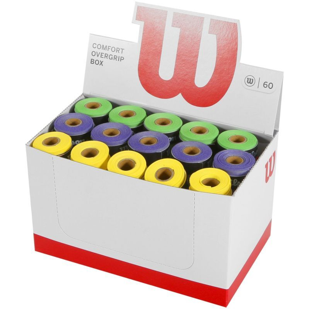 Теннисные намотки Wilson Ultra Overgrip Box 60P - разноцветный