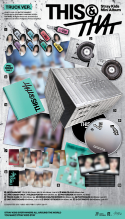 Альбом Stray Kids - THIS & THAT [TRUCK VER. - Limited Edition]