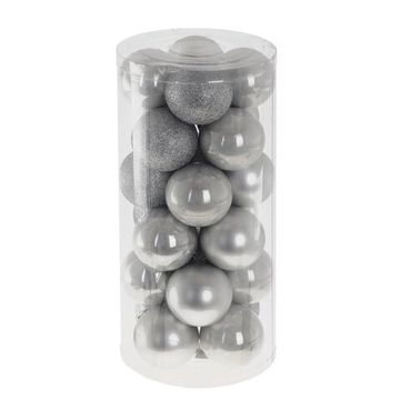 Набор из 24шт Украшение новогоднее "Шар", D 6 см, L 14,5 W 14,5 H 30,5 см