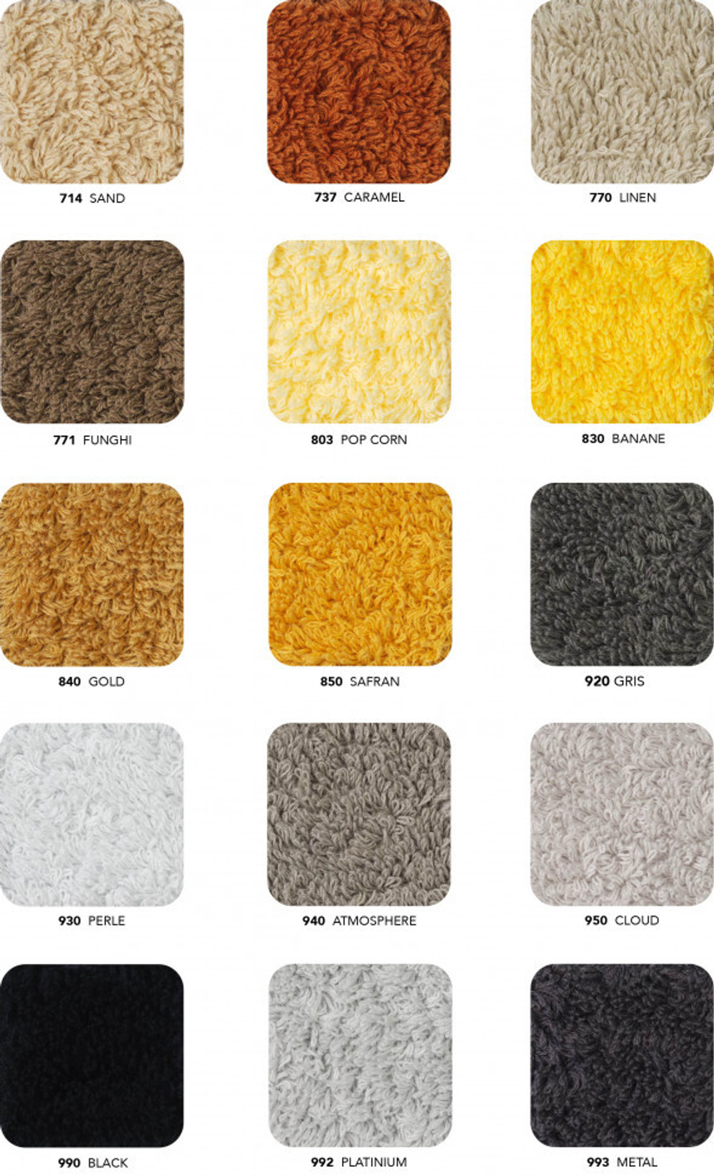 Полотенце Abyss & Habidecor Super Pile 40х60 771 коричневое