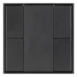 INTELLIGENT ARLIGHT Панель KNX-223-4-BLACK (BUS) (IARL, IP20 Пластик, 3 года)