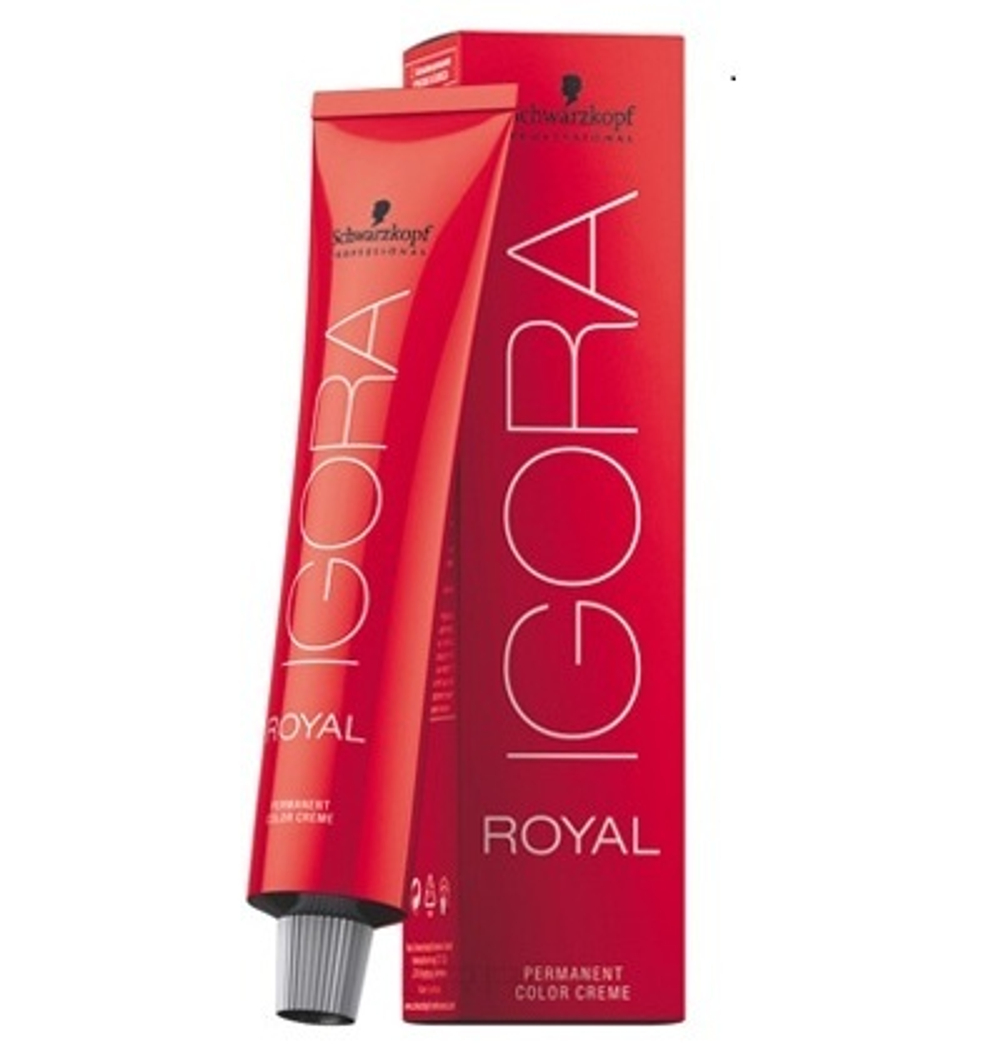 Schwarzkopf Professional Крем-краска для волос Igora Royal, тон №6-65, Темный русый шоколадный золотистый, 60 мл