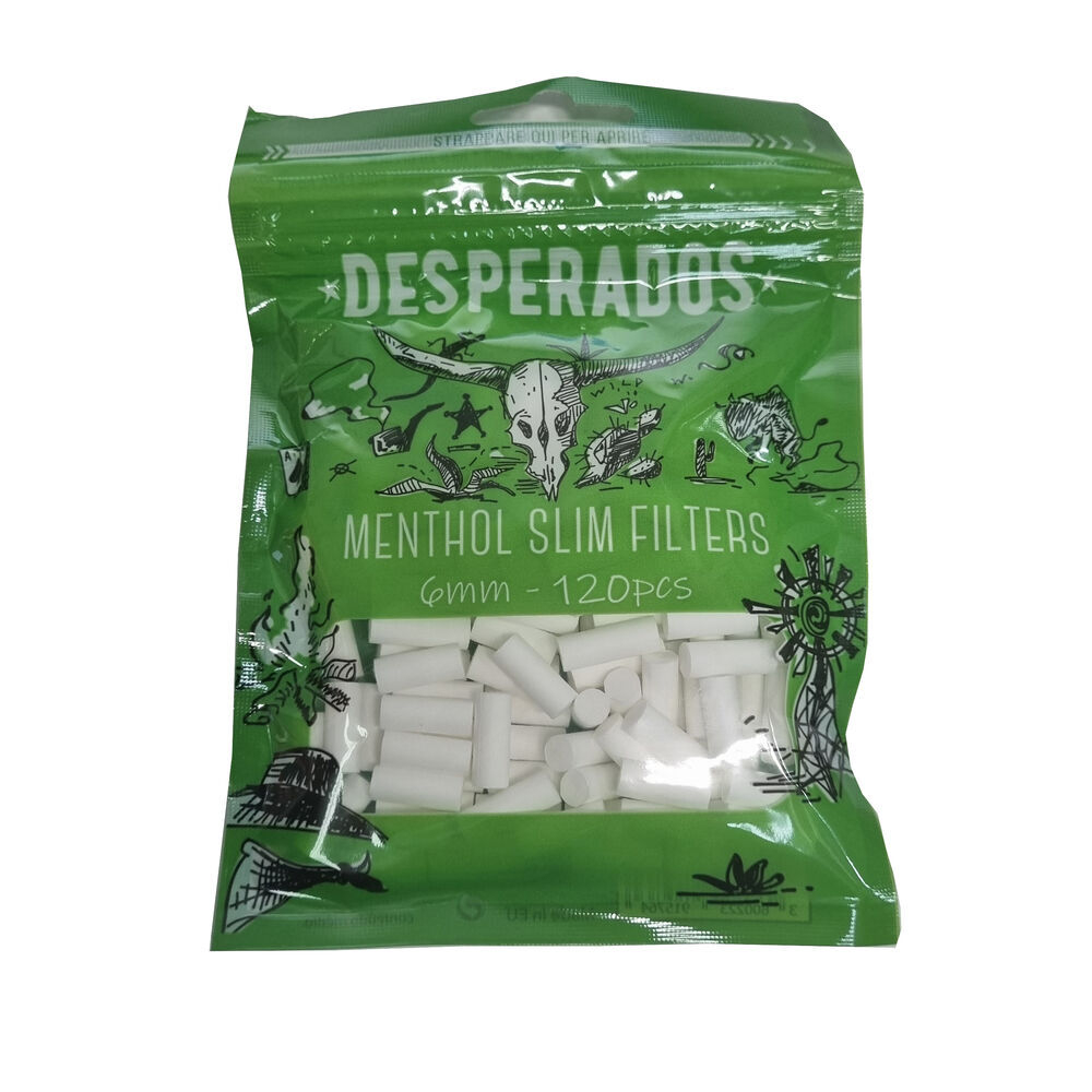 Фильтры для сигарет "Desperado" 6mm Menthol 120шт