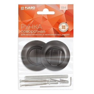 Ручка поворотная FUARO BK6 RM BL-24 черный /40043/