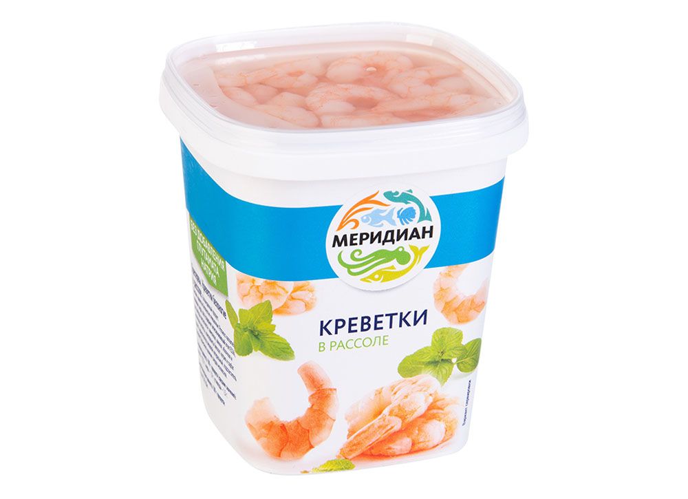 Креветки в рассоле Меридиан 415 гр