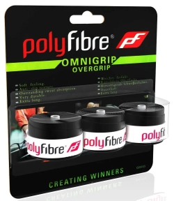 Теннисные намотки Polyfibre Omnigrip Overgrip 3P