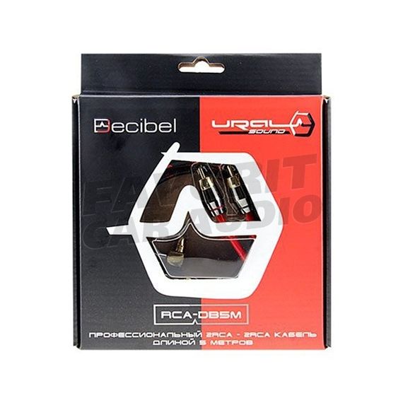 Межб. кабель URAL (УРАЛ) RCA-DB5M Decibel