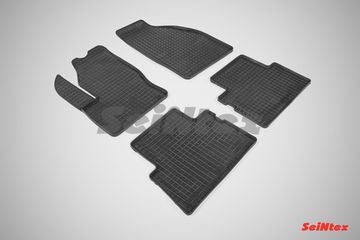 Резиновые коврики в салон Ford C-Max (2003-2010) "Сетка"