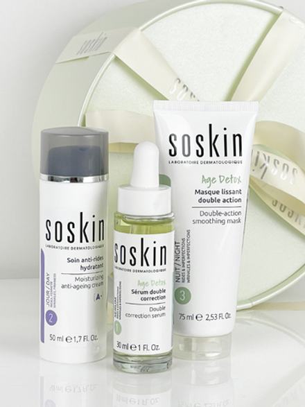 SOSKIN НАБОР 6 GLOW & DETOX