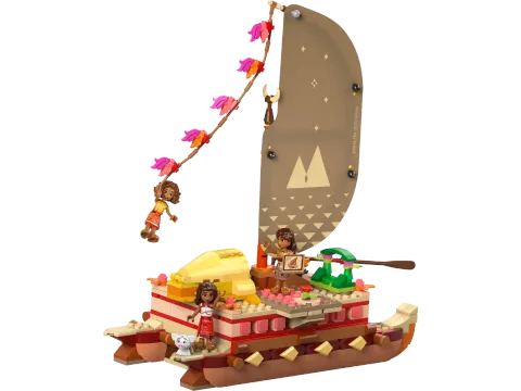 Конструктор LEGO Disney 43270 Каноэ с приключениями Моаны