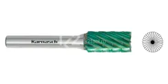 Борфреза твердосплавная Karnasch форма B, 6х18х6х50 мм, насечка HP-3 PRO, покрытие Green-Tec, арт. 11.6091-010