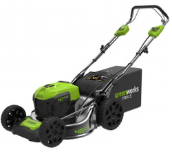 Аккумуляторная газонокосилка самоходная GREENWORKS 40V G-Max GD40LM46SP (без АКБ и ЗУ) 2506807