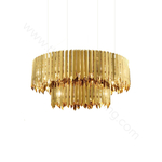Pendant design lamp  Tom Kirk Facet by Innermost D80 (2 level/Gold)