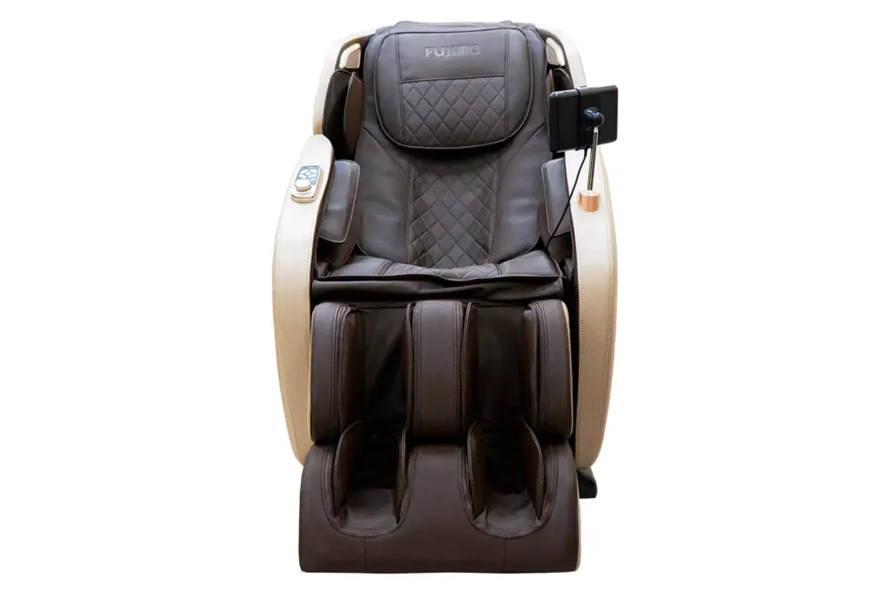 Массажное кресло FUJIMO OPTIMA F555 Шампань, Графит, Эспрессо