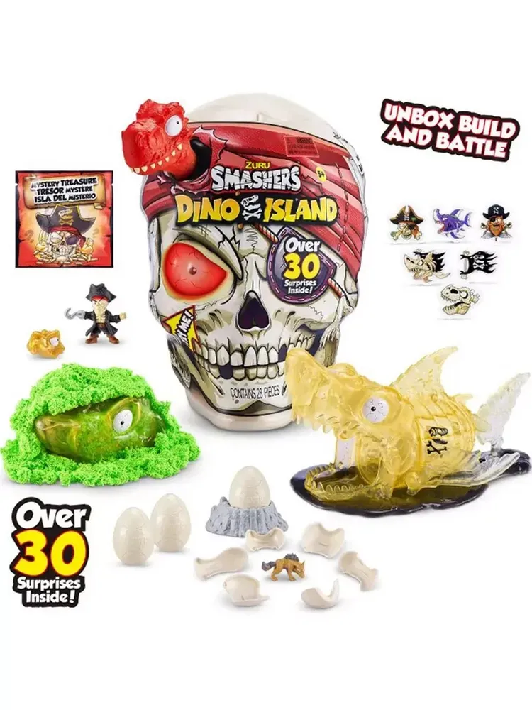 Набор игрушка сюрприз Smashers Dino Island фигурка динозавра Набор игрушка сюрприз Smashers Dino Island фигурка динозавра