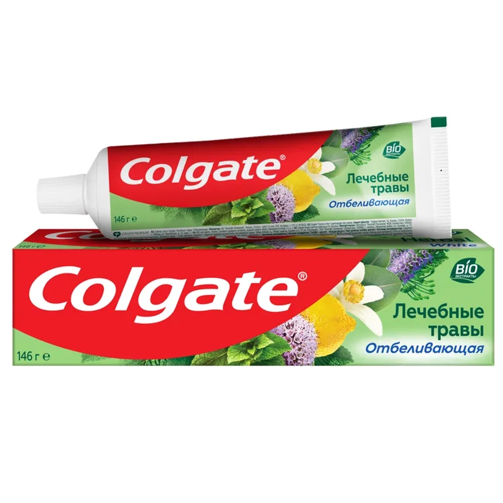 Colgate Зубная паста Лечебные травы отбеливающая 100мл