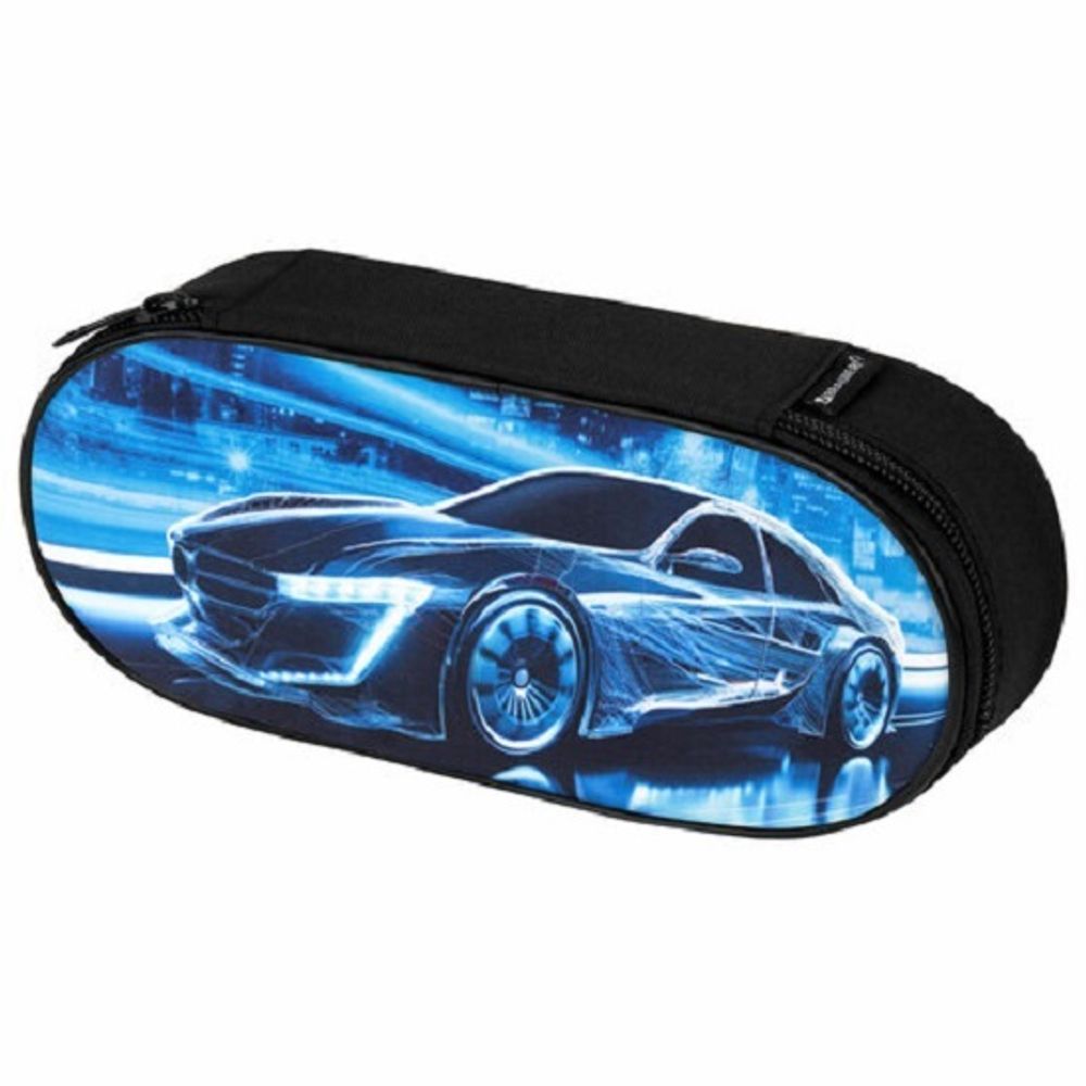 Пенал мягкий 220*90*50 Brauberg Night driver, корпусный , полиэстер