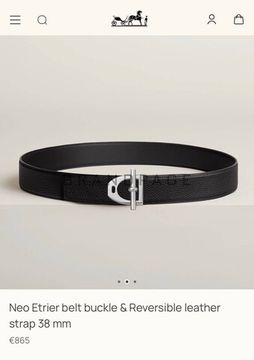 Ремень телячий Hermes BPLUX5395
