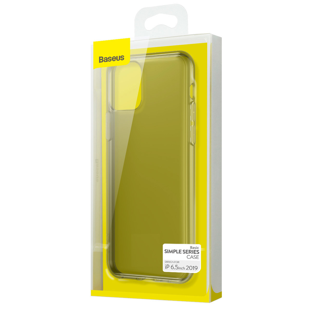 Чехол для Apple iPhone 11 Pro Max Baseus Simple Series Case - Transparent Black