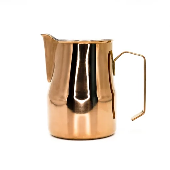 Питчер молочник 500 мл Latte Pro Color Итальянский d 8,5 см h11,5 см золотой цвет нерж. Barbossa
