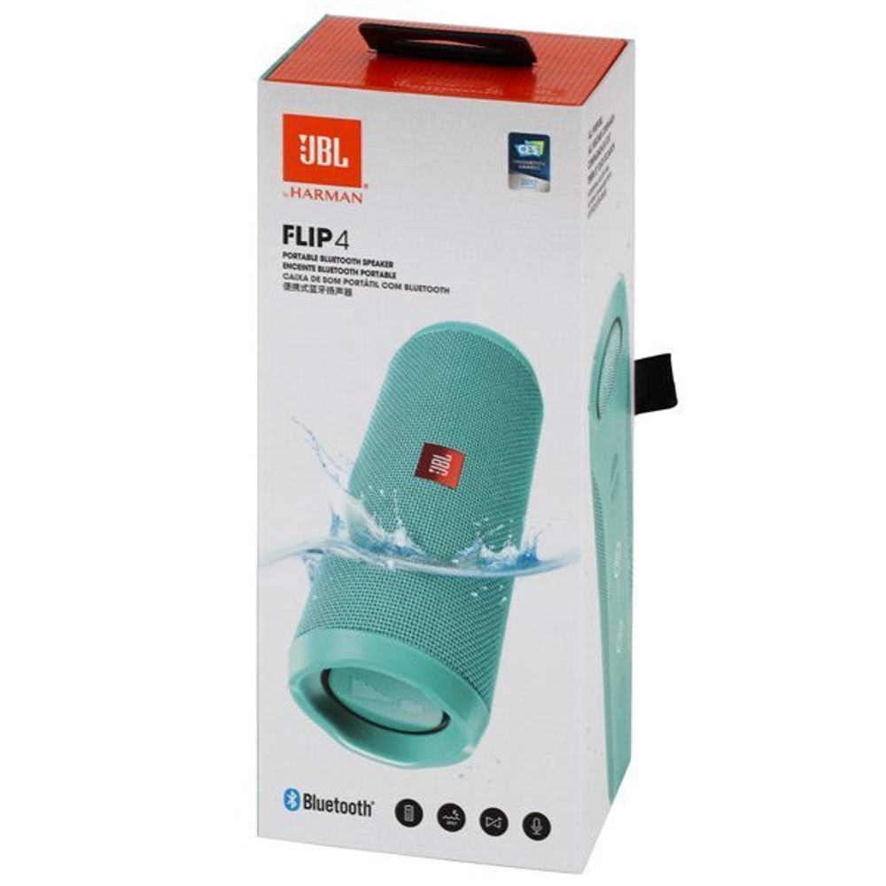 Портативная колонка JBL Flip 4 Teal - 4