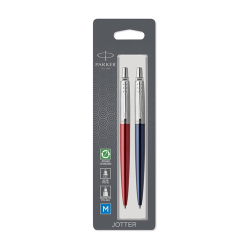 Подарочный набор: Шариковая ручка Parker Jotter + ручка гелевая
