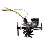 Мотоблок DPT-370X, 7 л.с, дисковое сцепление, ширина 90 см, глубина 35 см, фрез 3х4, ВОМ, передачи 3В/1Н Denzel