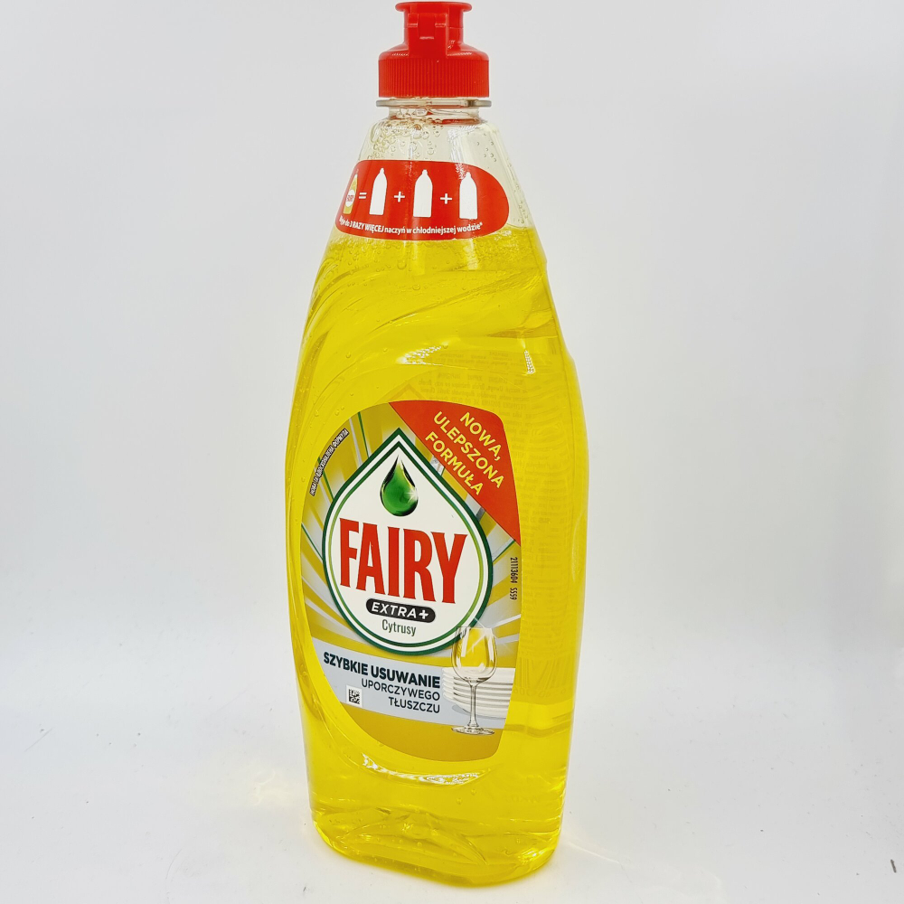 Жидкое средство для мытья посуды Fairy Extra+ с ароматом цитрусовых 650 мл