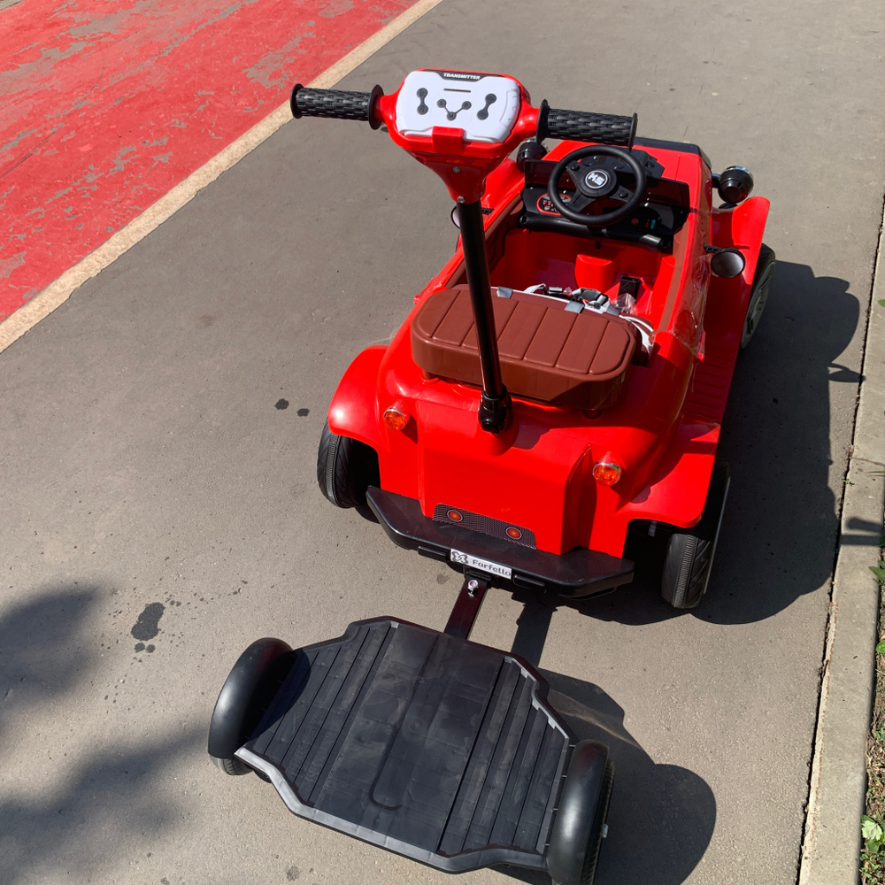 Детский электромобиль DLS202 (12V) красный Артикул: DLS202Rd