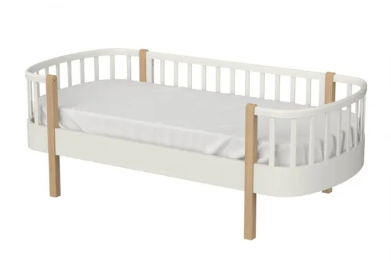 Кровать подростковая Ellipse Classic Молочная