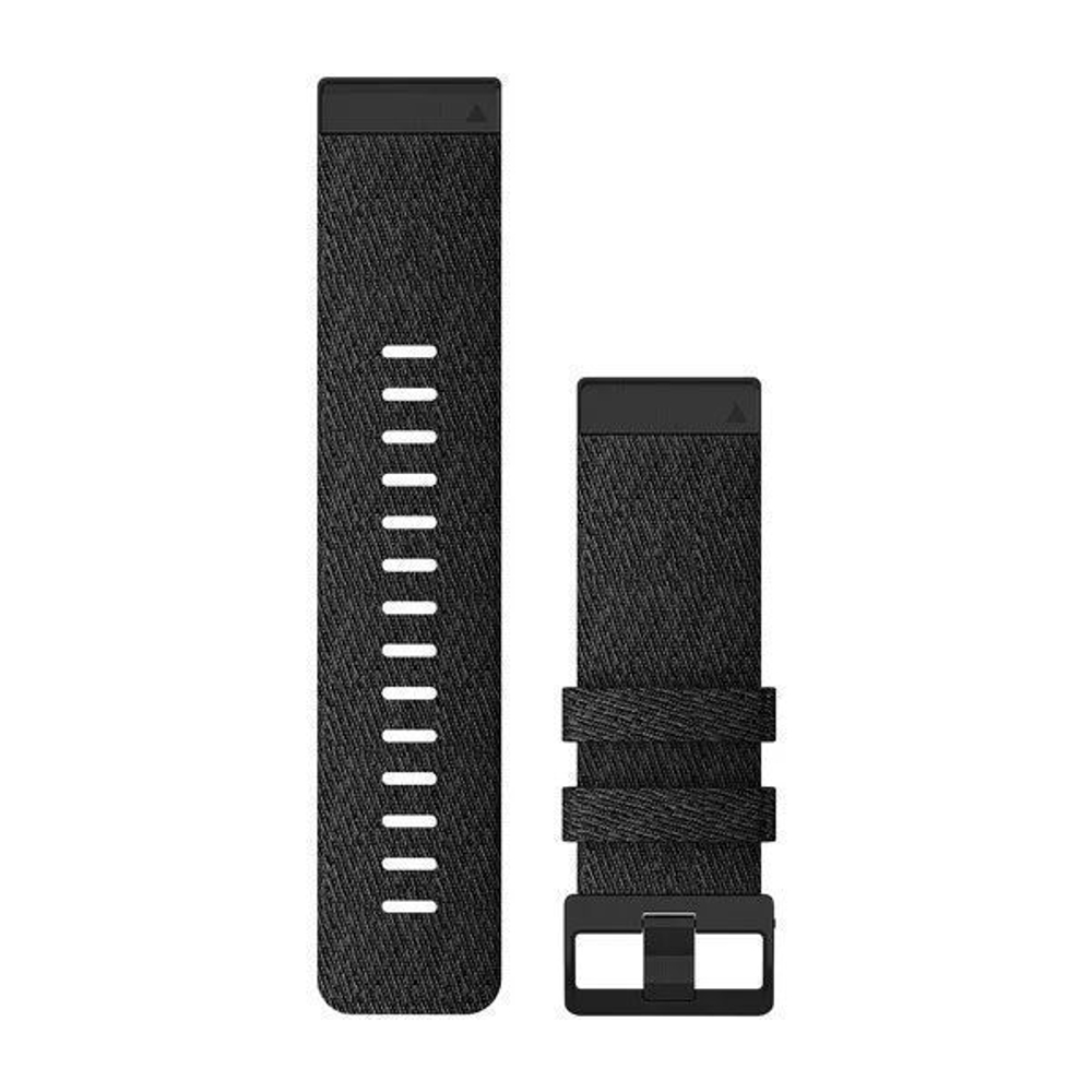 Ремешок сменный GARMIN 010-12864-07 (QUICKFIT ДЛЯ FENIX 6X 26MM HEATHERED BLACK NYLON)