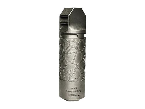Титановый ДТК-П 3D Гибрид на Лось-10, Байкал-145 Лось (.308 Win, .223 Rem, М15х1), Titanium Technology (Русский дракон)